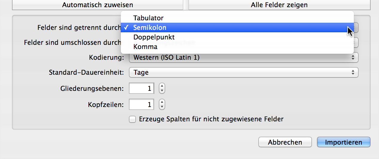 CSV:Menü Trenner