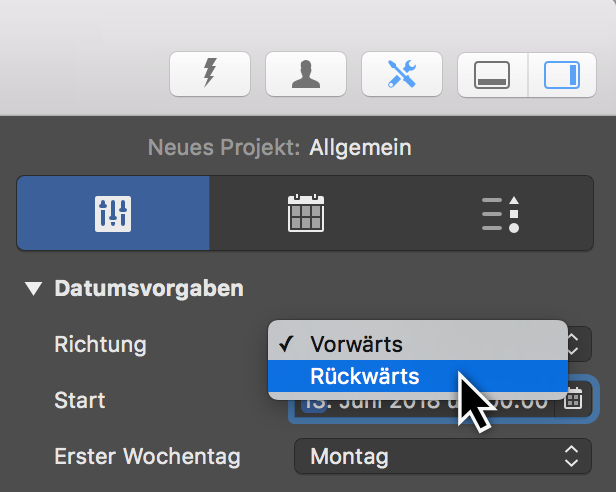 Rückwärts