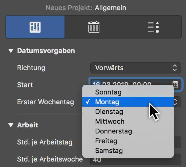 Wochentag