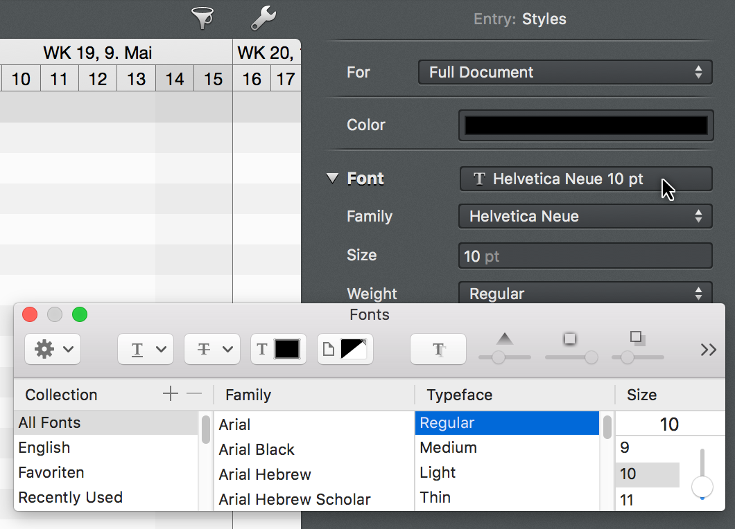 Styles - Fonts