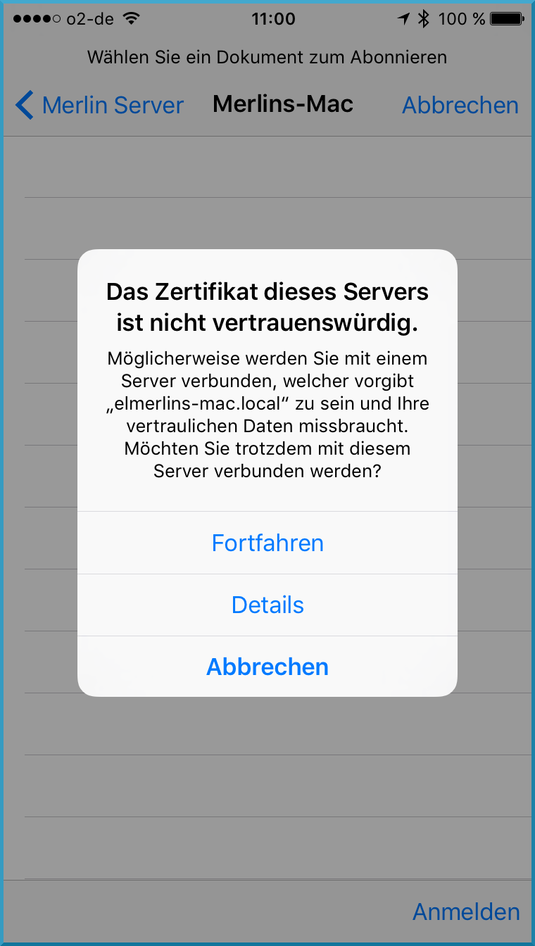 Go:Server Zertifikat