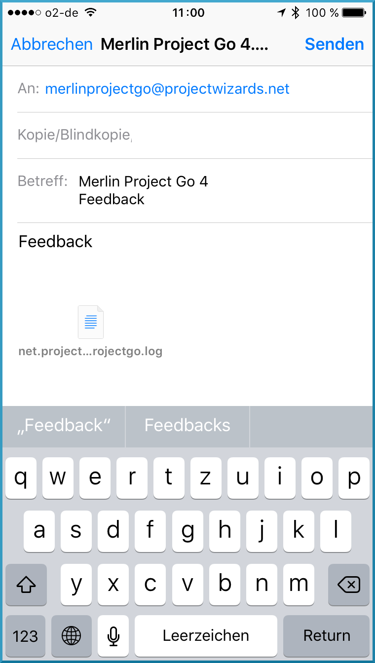 Go:Fehler Melden