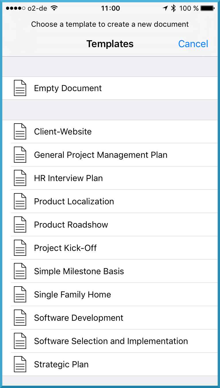 Go:Create documents
