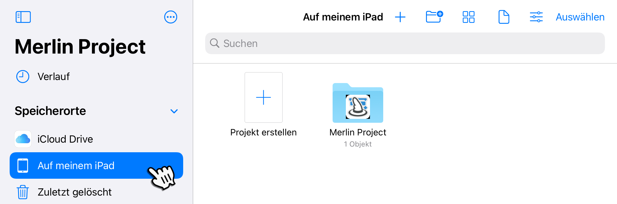 iPad:Auf meiniPad