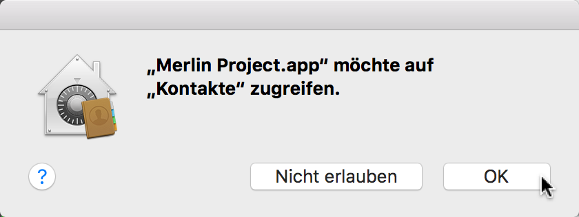 Kontakte:Bibliothek - OS X
