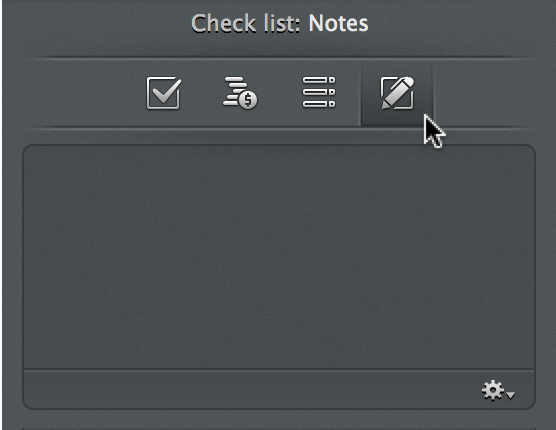 Checklist:Notes