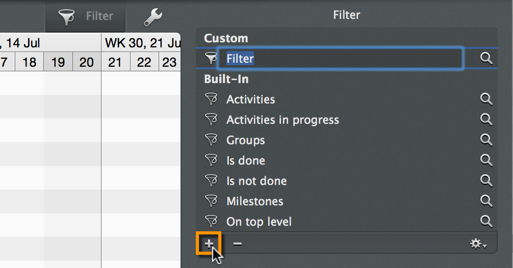 Inspector:Custom Filter