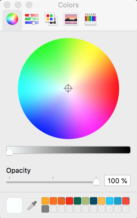 Colors: macOS Window