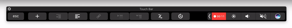 Merlin Project TouchBar Merlin Project TouchBar