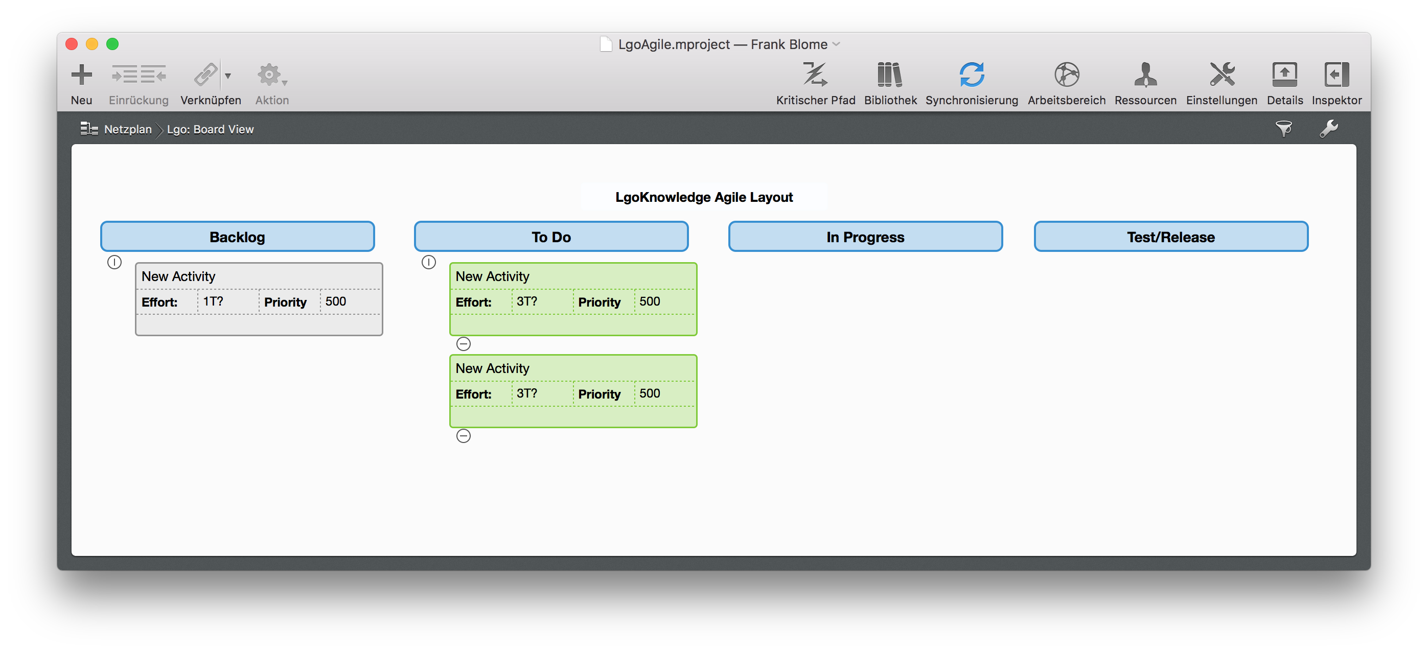 Agiles Layout von LgoKnowladge
