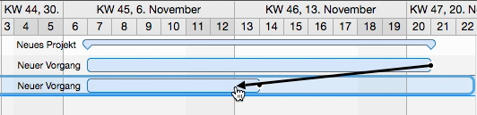 Vorgänge verknüpfen