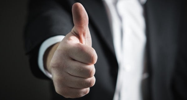 Daumen hoch Daumen hoch