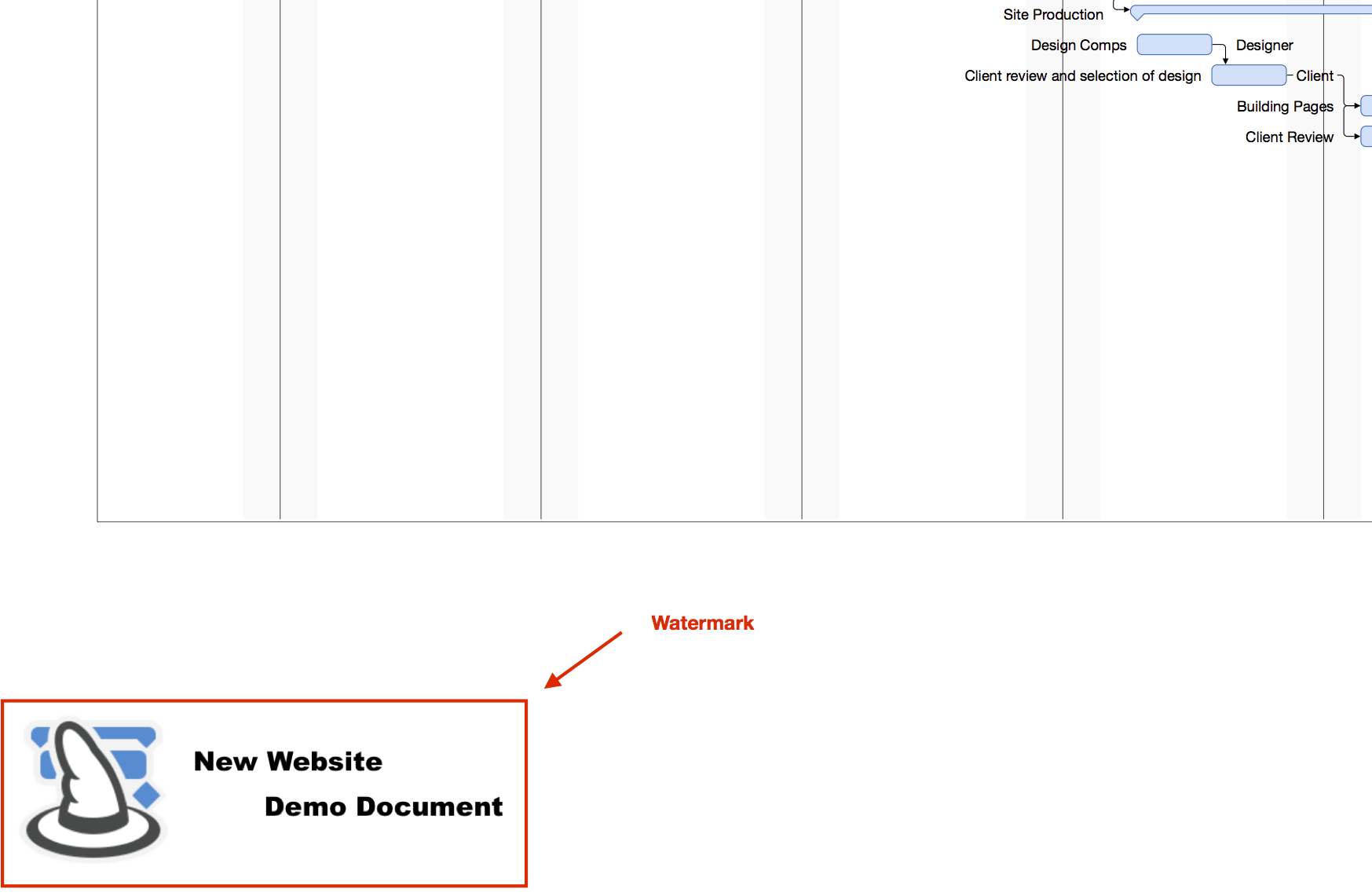 Using watermark Using watermark