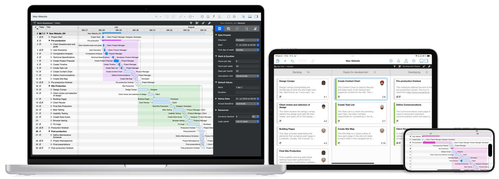 Merlin Project for Mac, iPad & iPhone