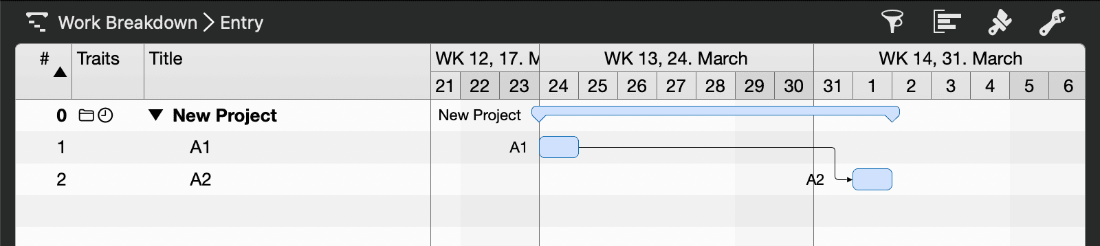Lead between activities