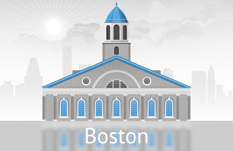Le Faneuil Hall à Boston, MA, États-Unis Le Faneuil Hall à Boston, MA, États-Unis