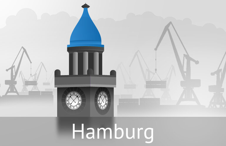 The St. Michaelis Church 'Michel' in Hamburg, Germany The St. Michaelis Church 'Michel' in Hamburg, Germany