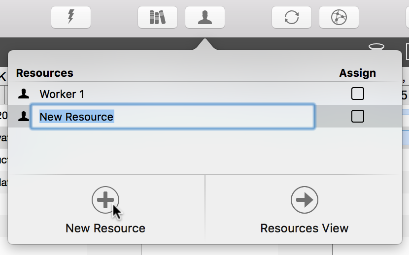 Enter resources Enter resources