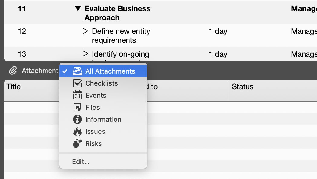 Attachments in Merlin Project Attachments in Merlin Project