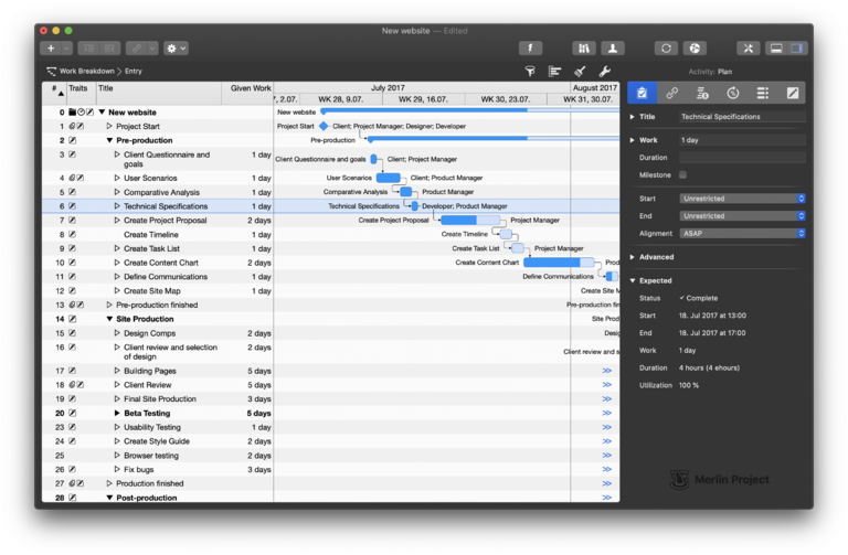 Merlin Project 6 in dark mode with light content Merlin Project 6 in dark mode with light content