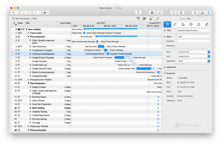 Der neue helle Inspektor von Merlin Project 6