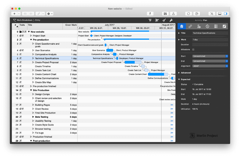 Merlin Project 6 in light mode Merlin Project 6 in light mode