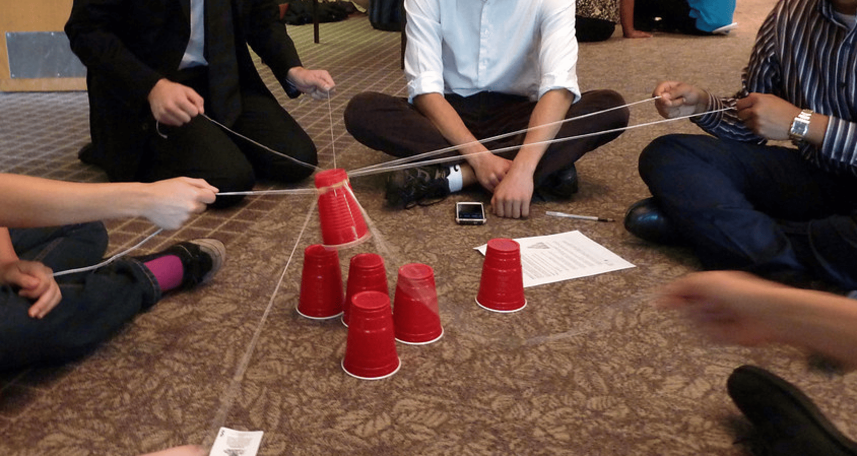 Exercices de résolution de problèmes en équipe