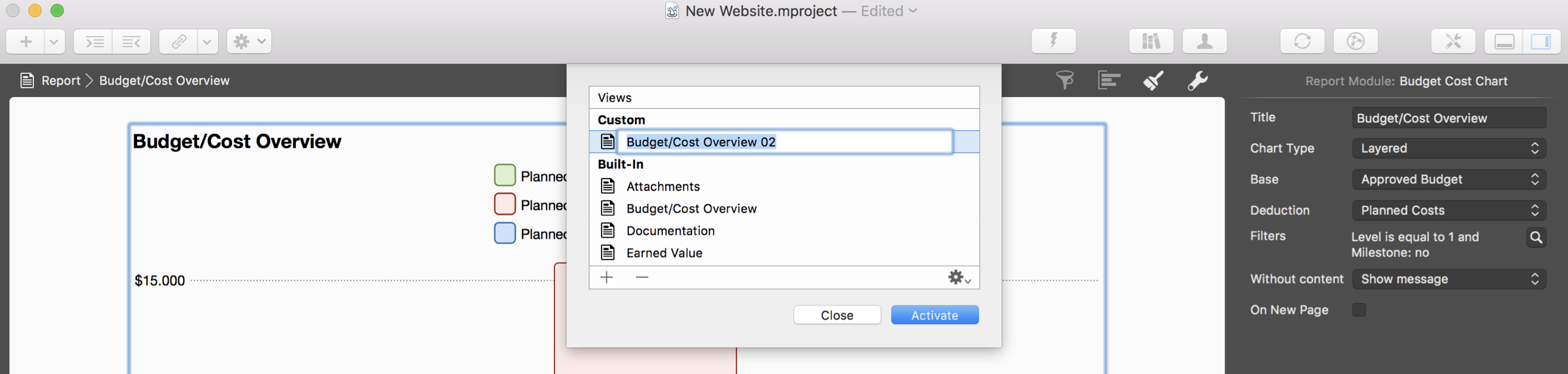 Reports in Merlin Project Reports in Merlin Project