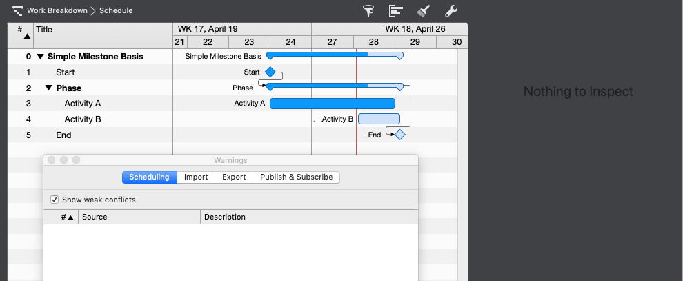 Understanding and Resolving Scheduling Conflict - Dependency order is violated Understanding and Resolving Scheduling Conflict - Dependency order is violated