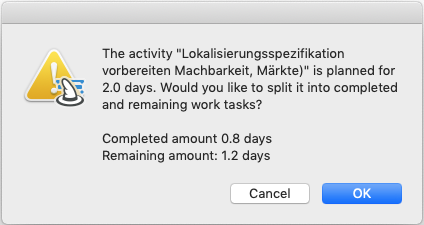 Merlin Project - Vorgang über AppleScript teilen