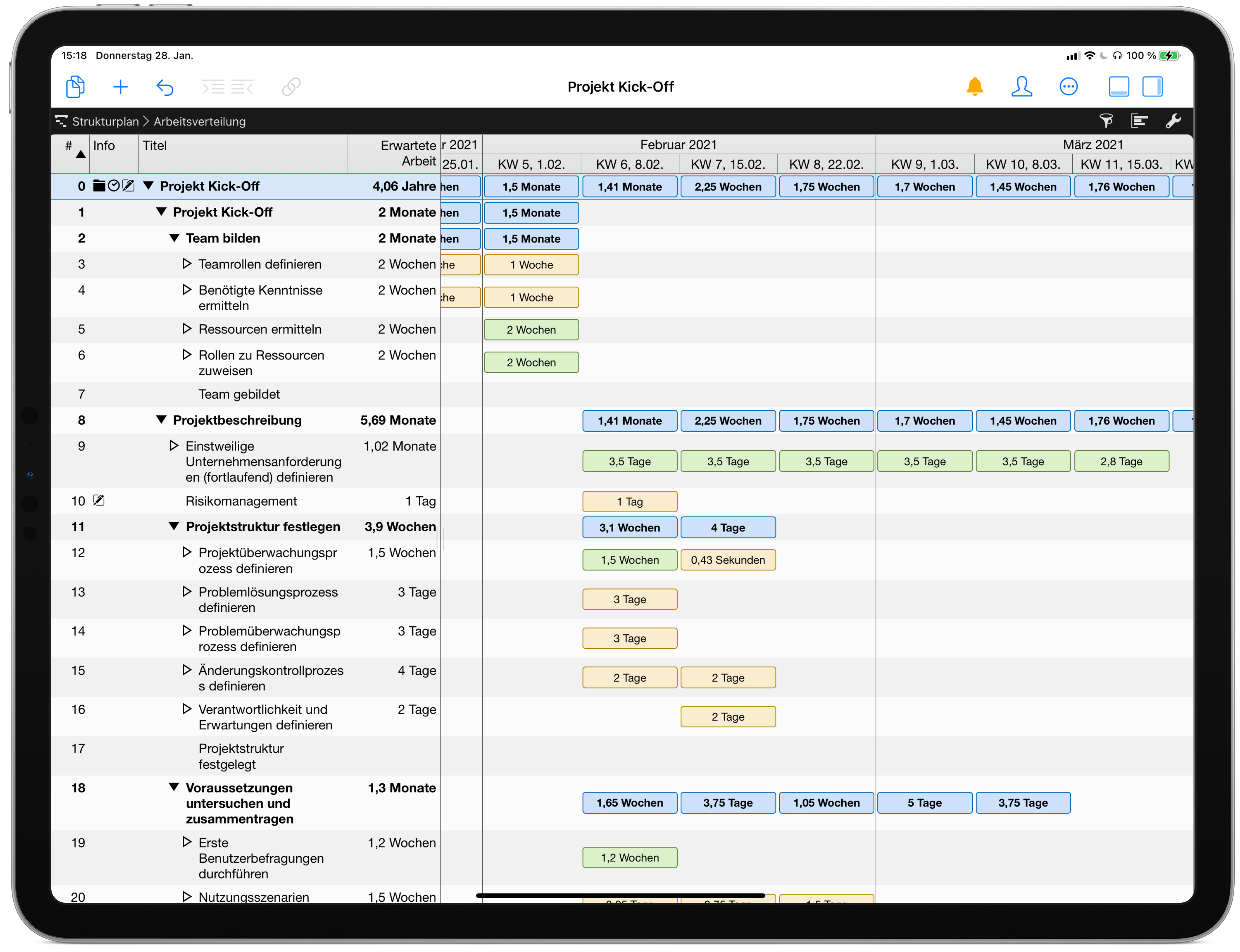 Merlin Project auf dem iPad Pro Merlin Project auf dem iPad Pro