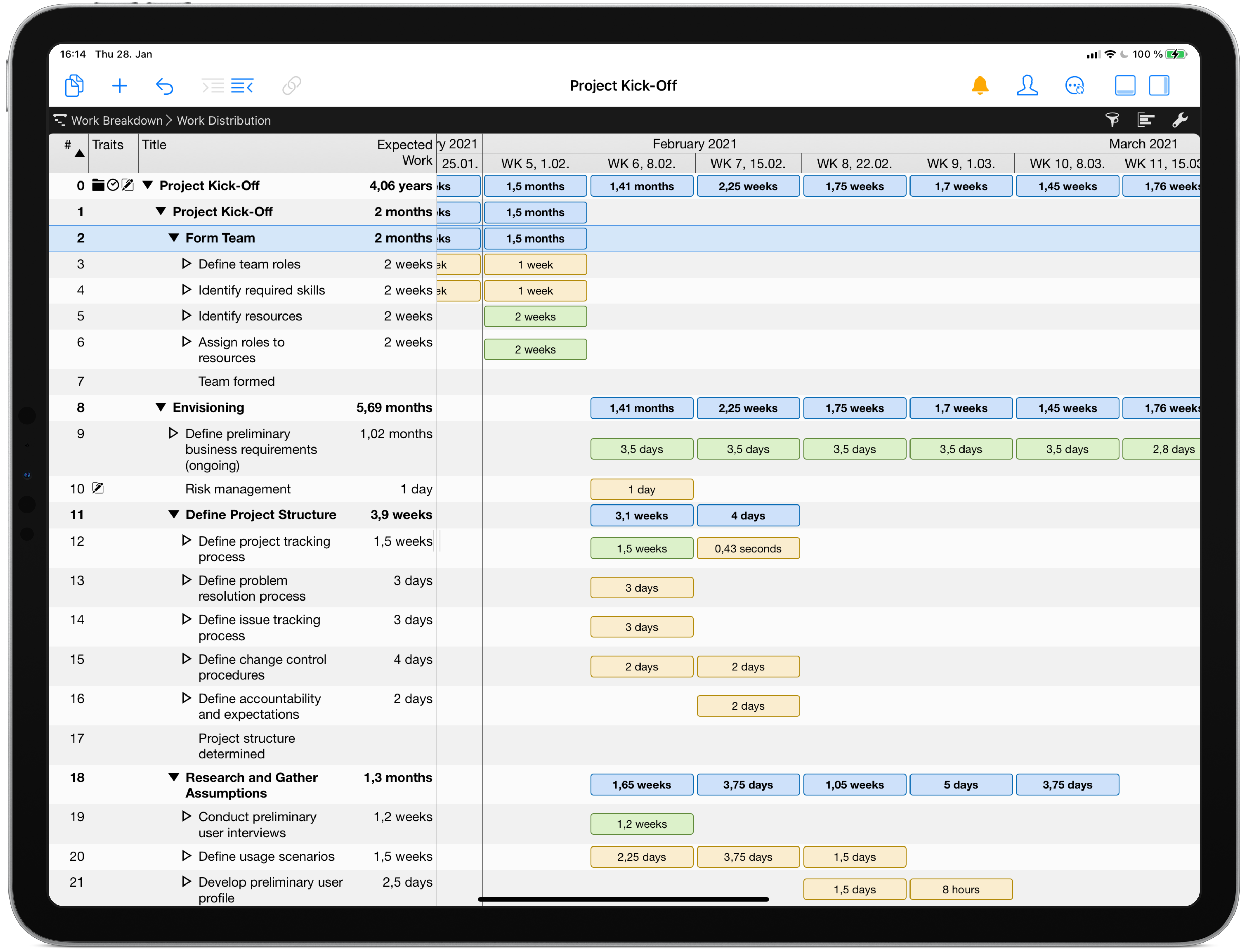 Merlin Project on an iPad Pro Merlin Project on an iPad Pro