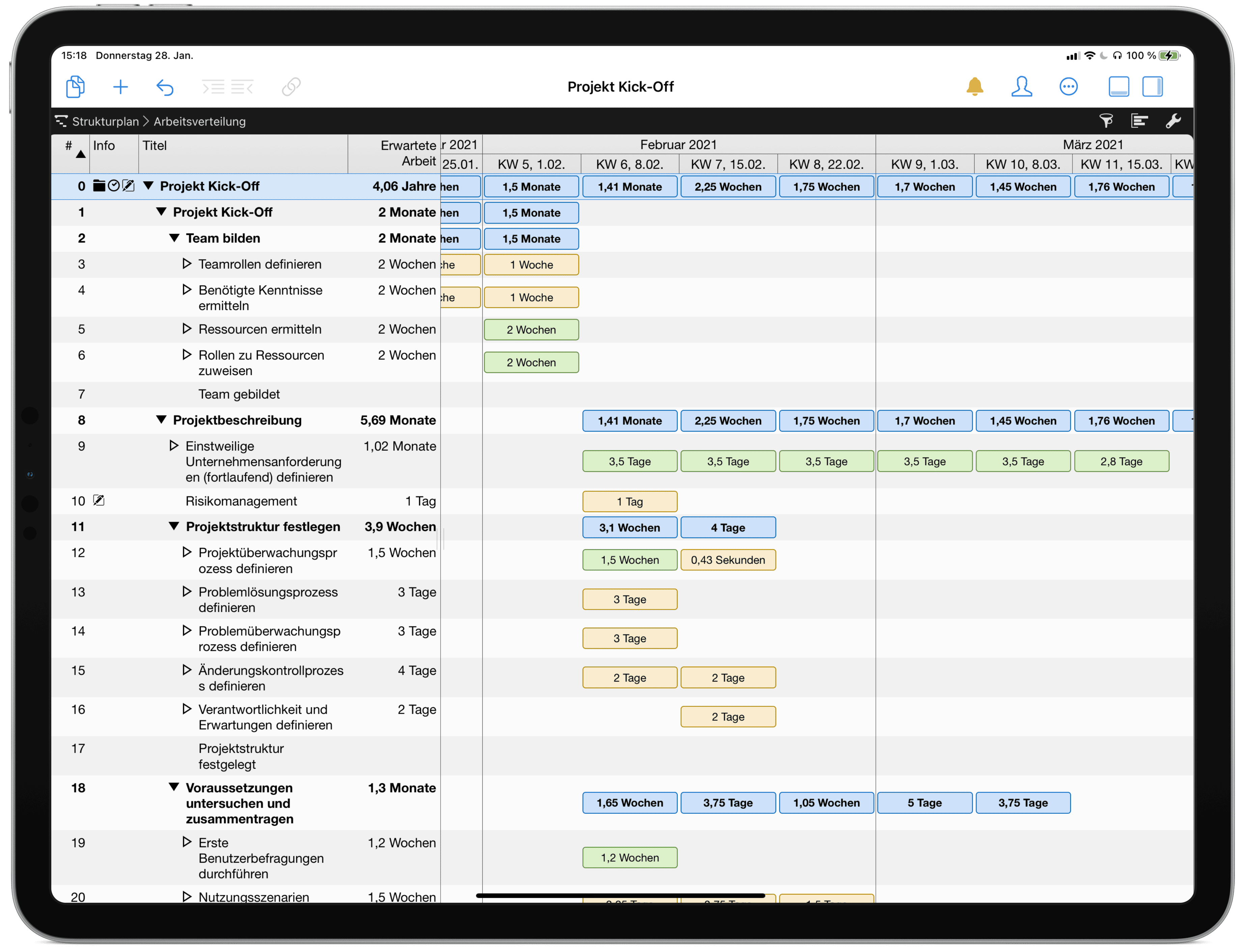 Merlin Project auf dem iPad Pro Merlin Project auf dem iPad Pro