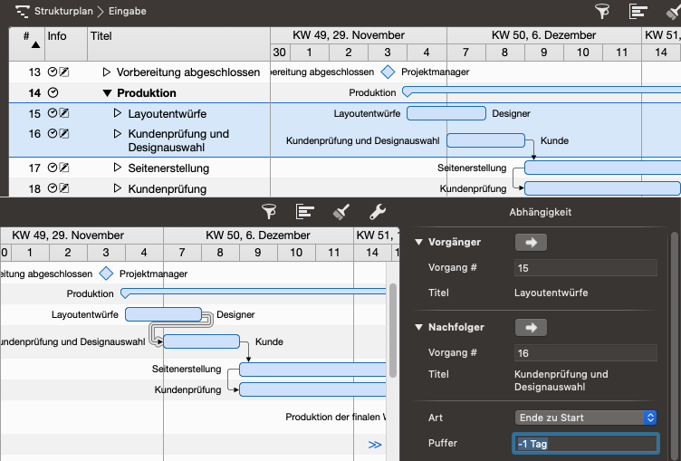 Merlin Project - Ende zu Anfang mit Puffer