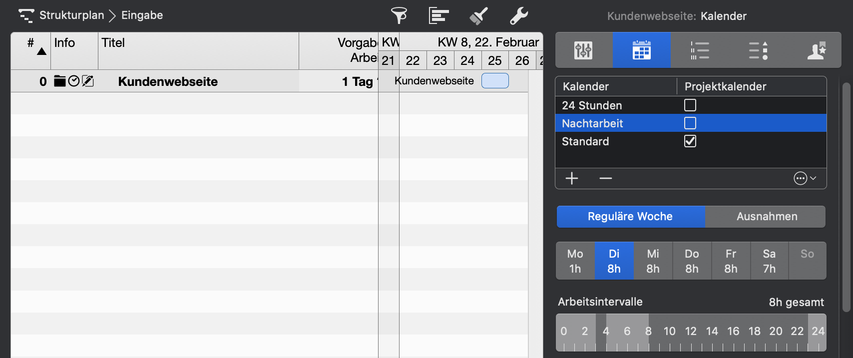 Kalender - Nachtarbeit Kalender - Nachtarbeit