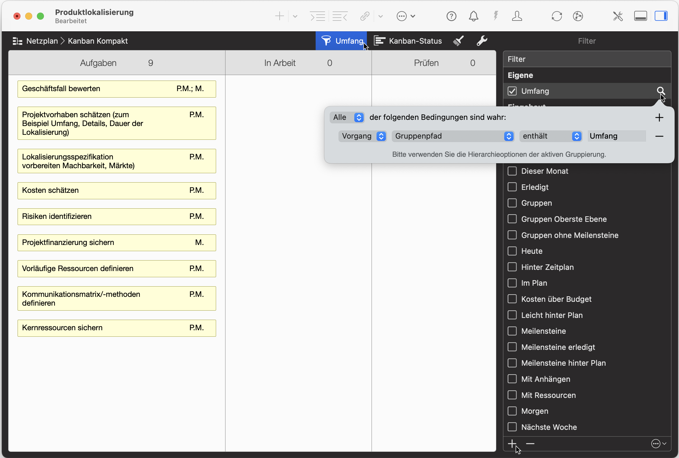 Filter nach Gruppenpfad