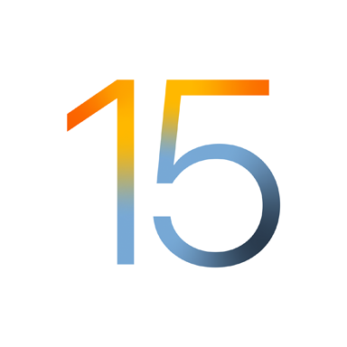 iOS 15 logo iOS 15 logo