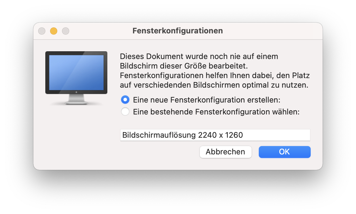 Merlin Project - Fensterkonfiguration Merlin Project - Fensterkonfiguration
