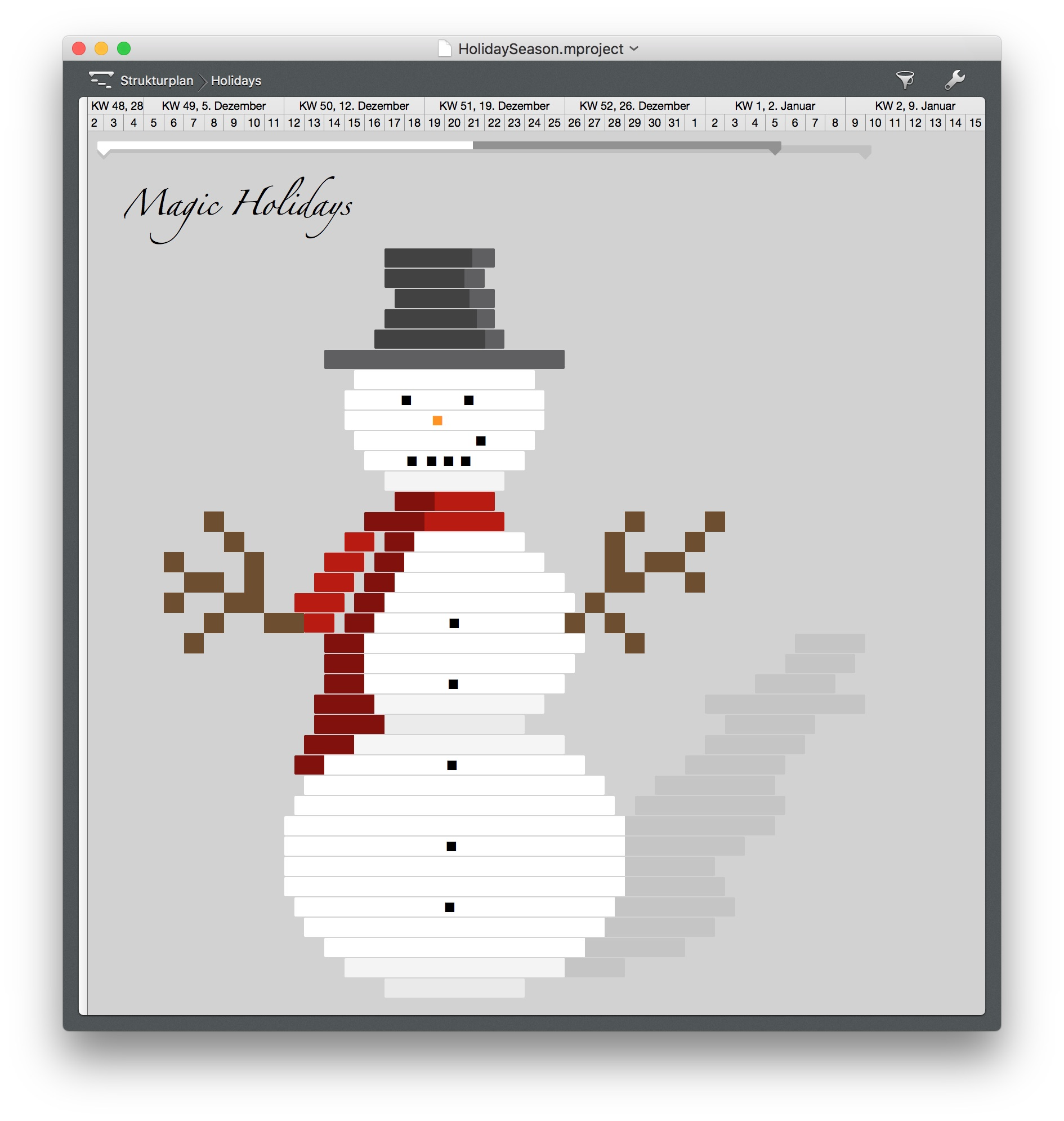 Saludos de Navidad del equipo de ProjectWizards