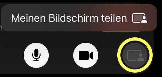 Bildschirmfreigabe