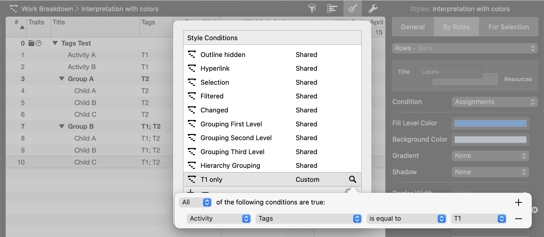 Merlin Project - Style Condition