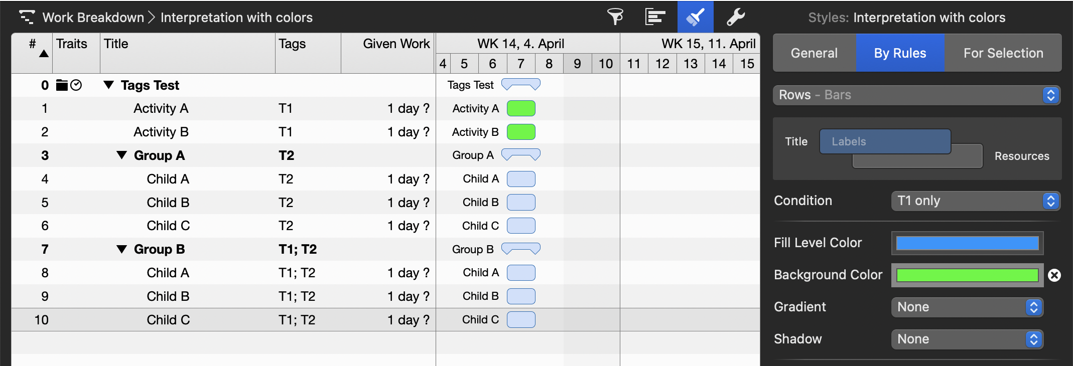 Merlin Project - Define Color