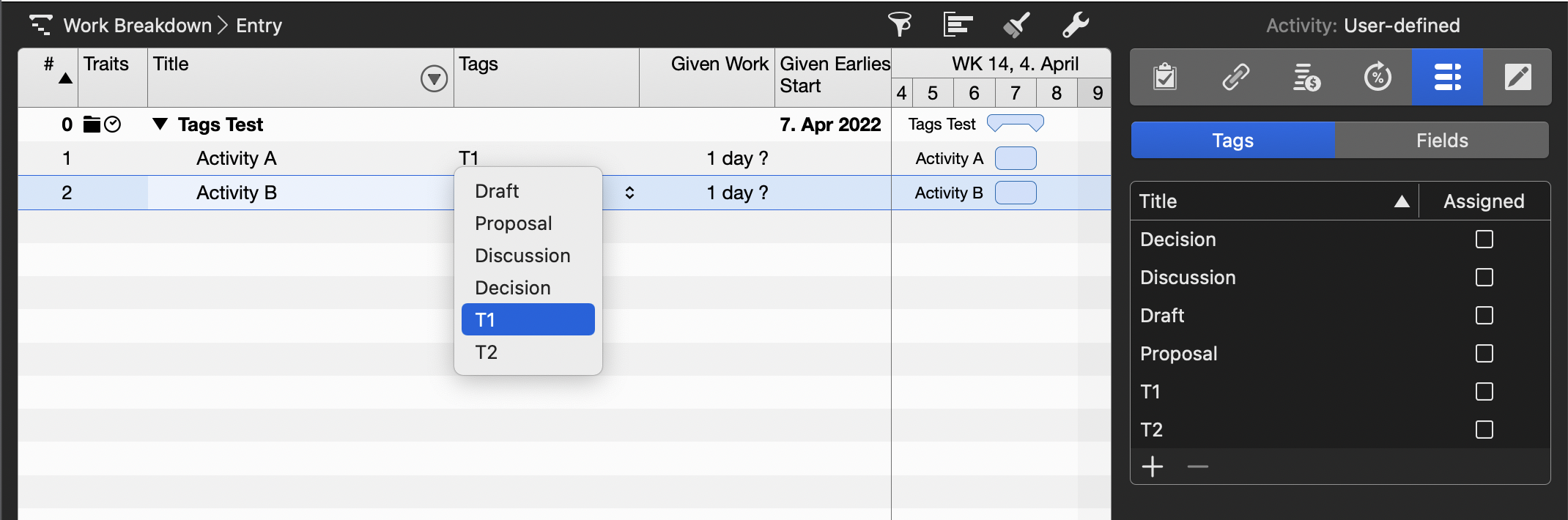 Merlin Project - Assign Tag using Outline column Merlin Project - Assign Tag using Outline column