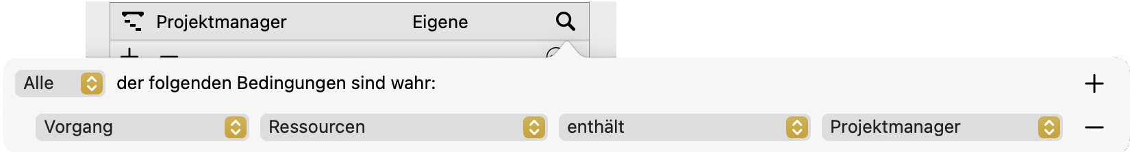Stil Bedingung definieren Stil Bedingung definieren