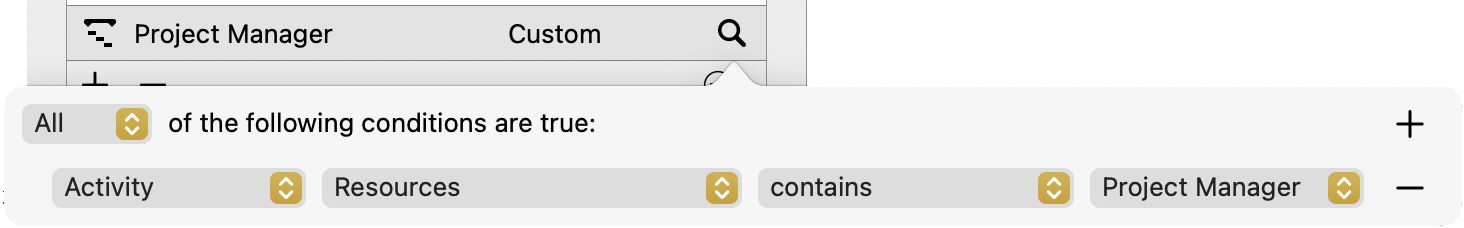 Define style condition Define style condition