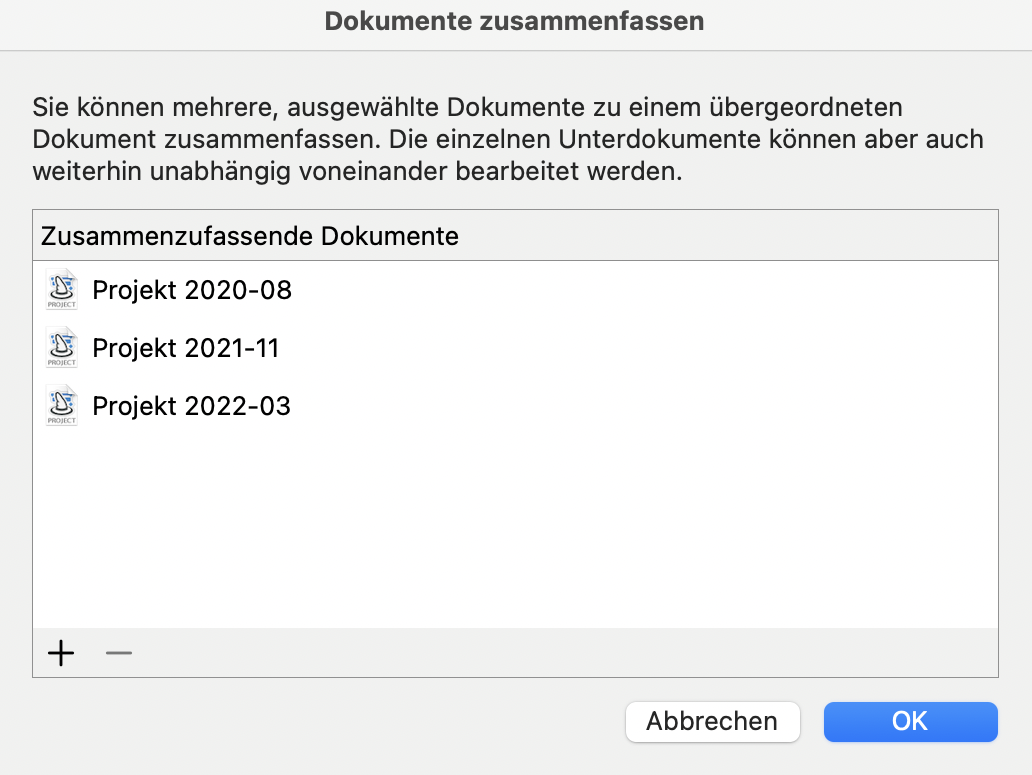 Merlin Project beherrscht Multiprojekte.