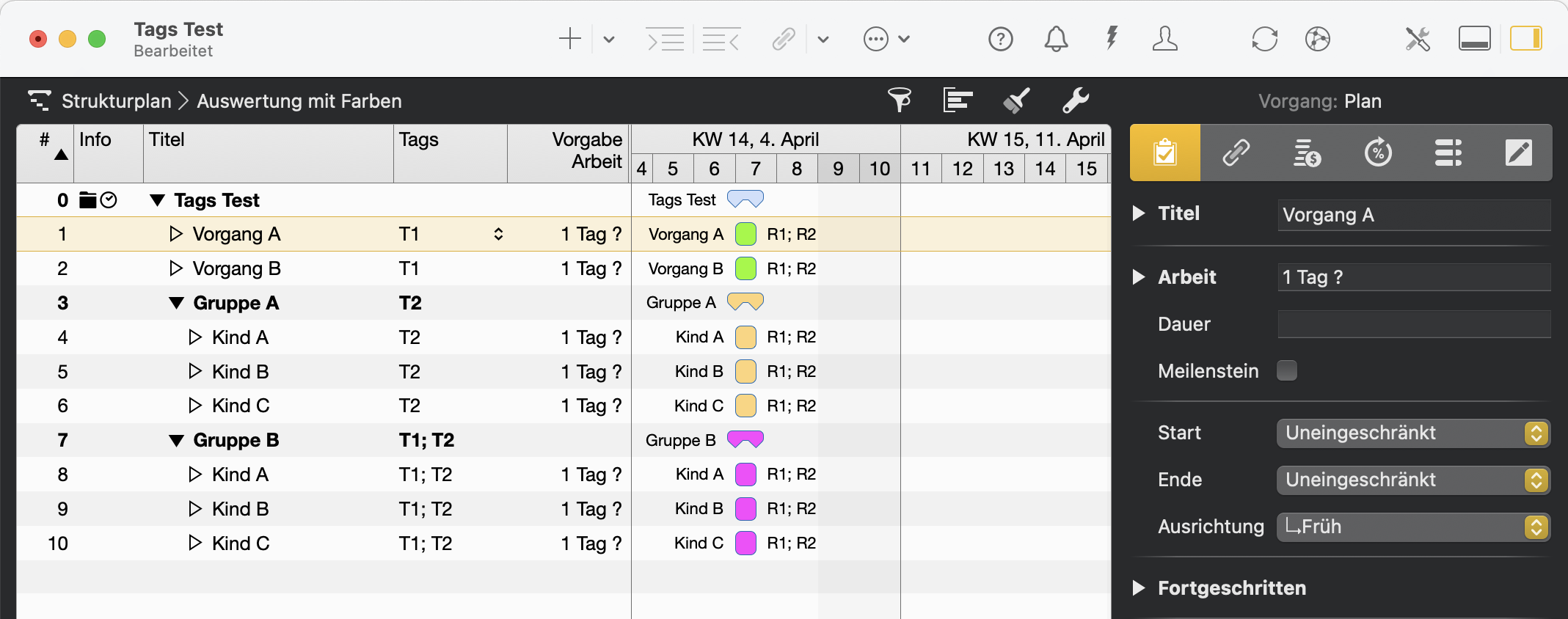 Merlin Project - Strukturplan angepasst