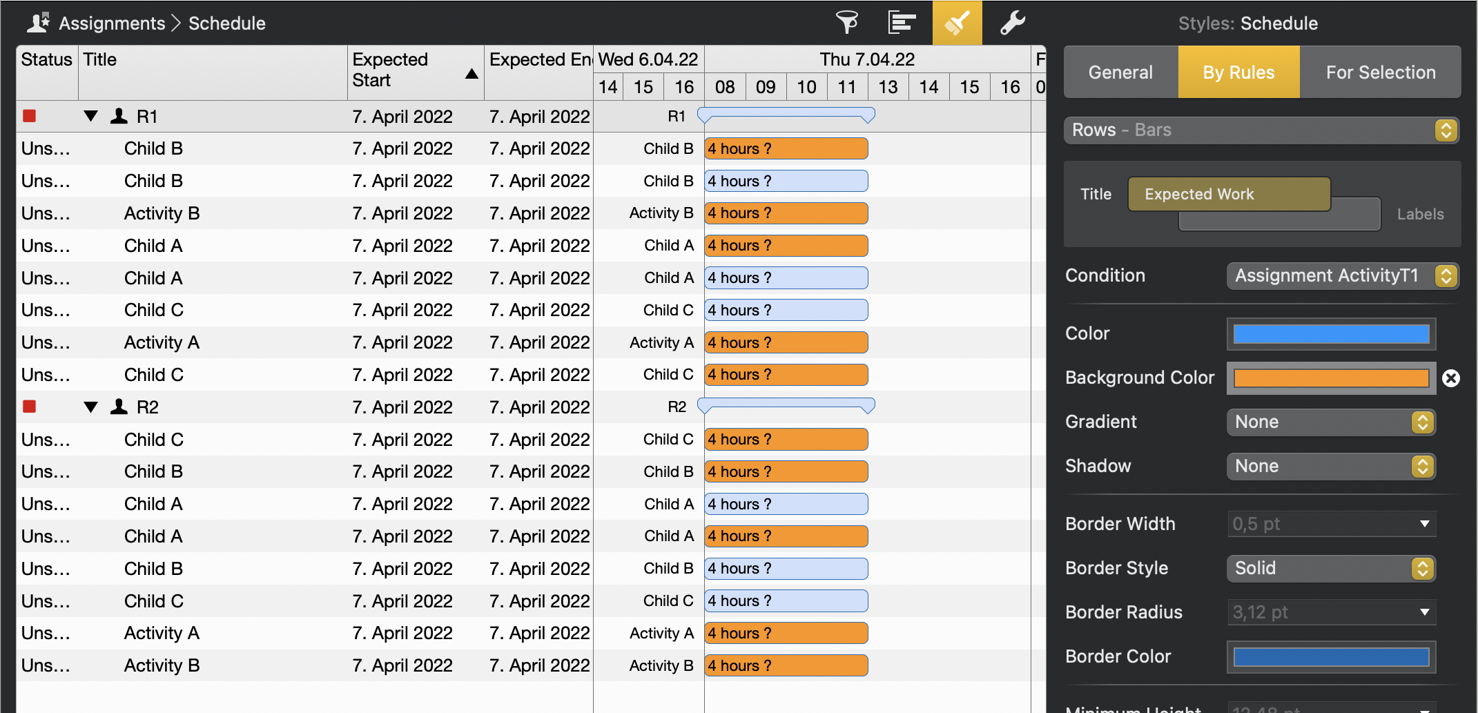 Merlin Project - Assignment: Adjust Style Inspector color