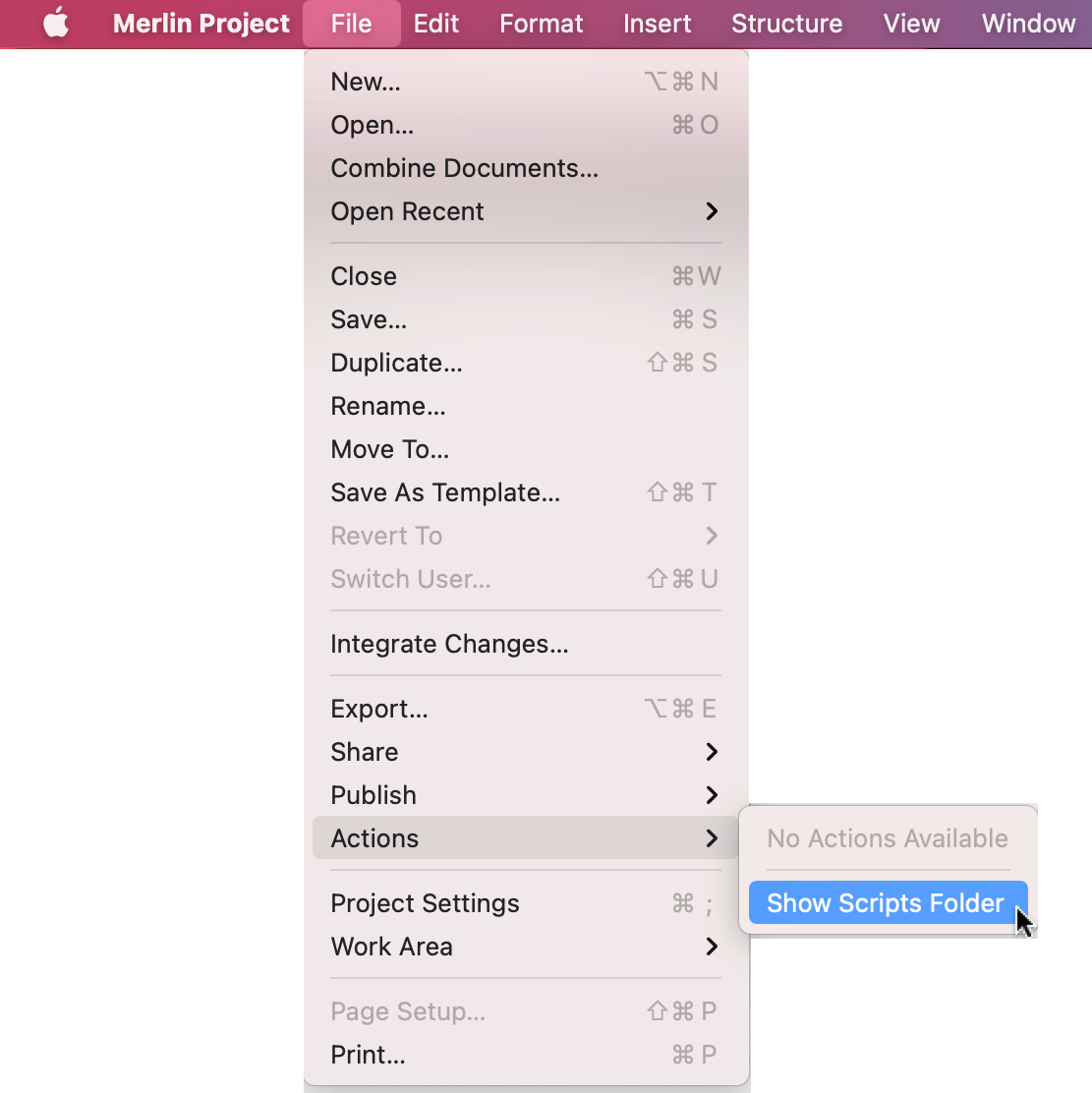 Merlin Project - Show Scripts Folder Merlin Project - Show Scripts Folder