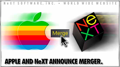 Apple and NeXT merge Apple and NeXT merge